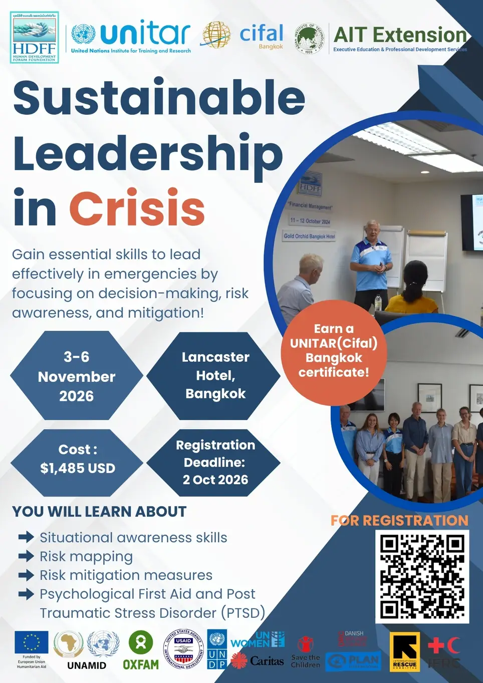 UNITAR(CIFAL) Bangkok – Sustainable Leadership in Crisis