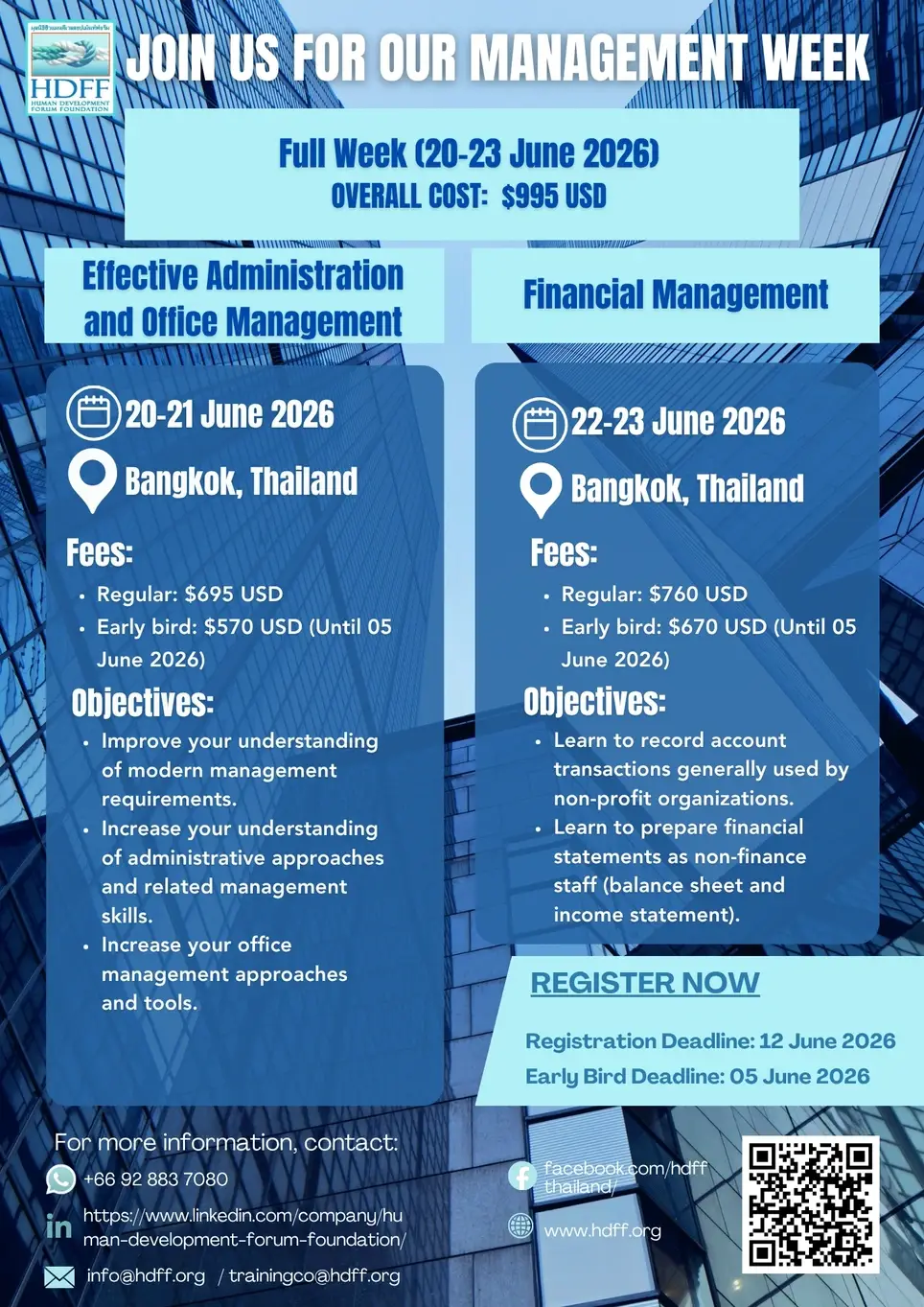 GM.2. Management Week (4 days) - “Lead the Office, Inspire the Team”