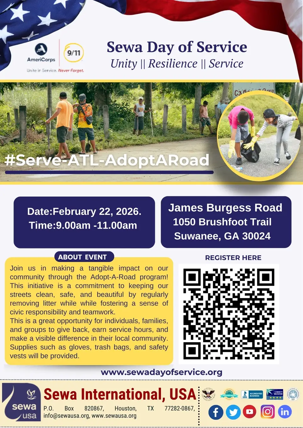 James Burgess Road Clean Up