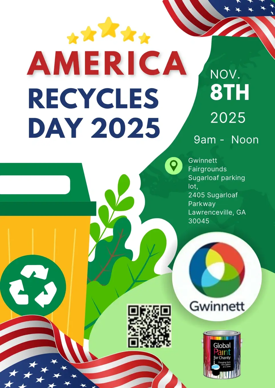 Mark your Calendar for our 14th Annual America Recycles Day (ARD)