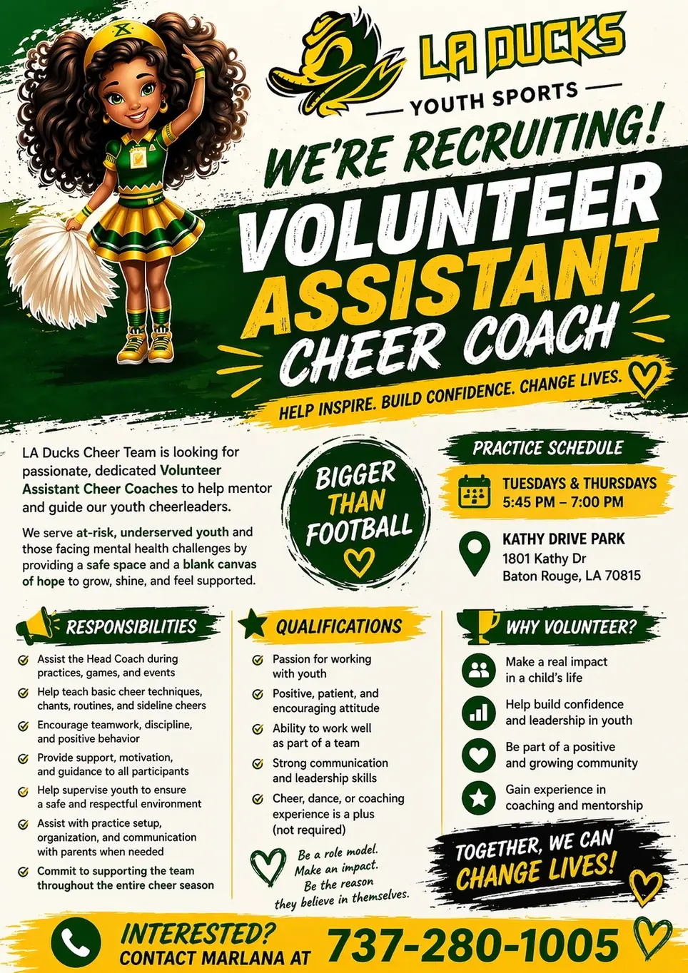 Assistant Cheer Coach