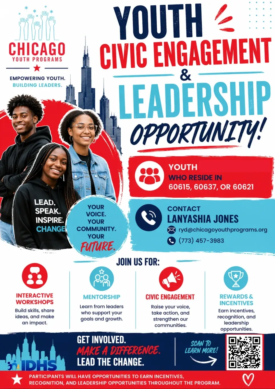 Youth Civic Engagement and Financial Literacy Volunteer