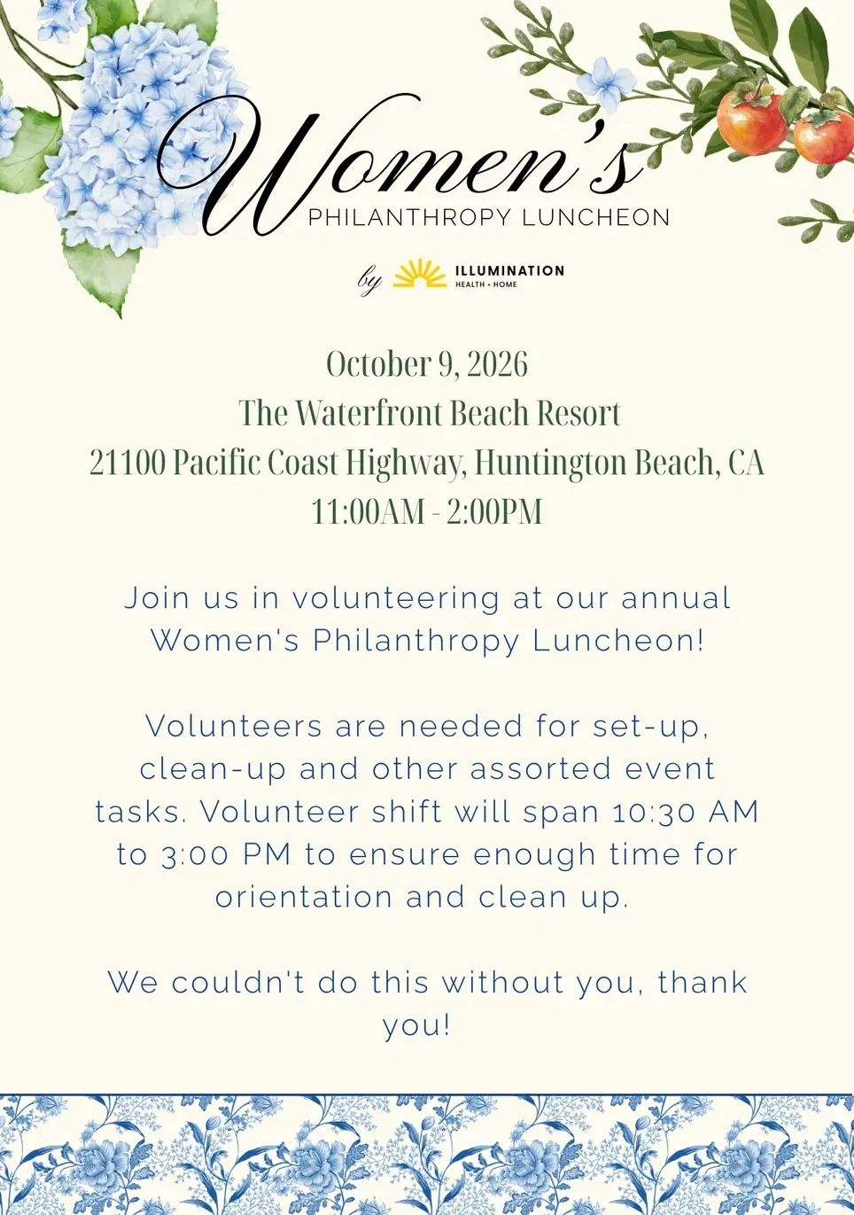 Women's Philanthropy Luncheon 2026