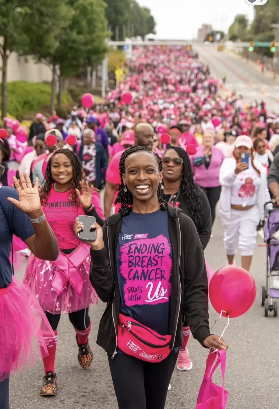 Making Strides Against Breast Cancer of Atlanta walk
