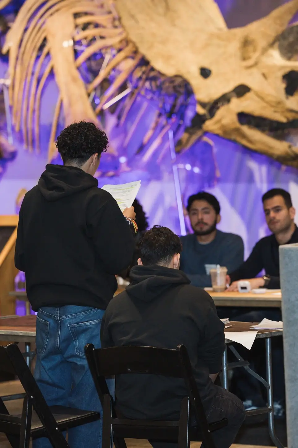 Judge a Citywide Middle School Debate Tournament in English!