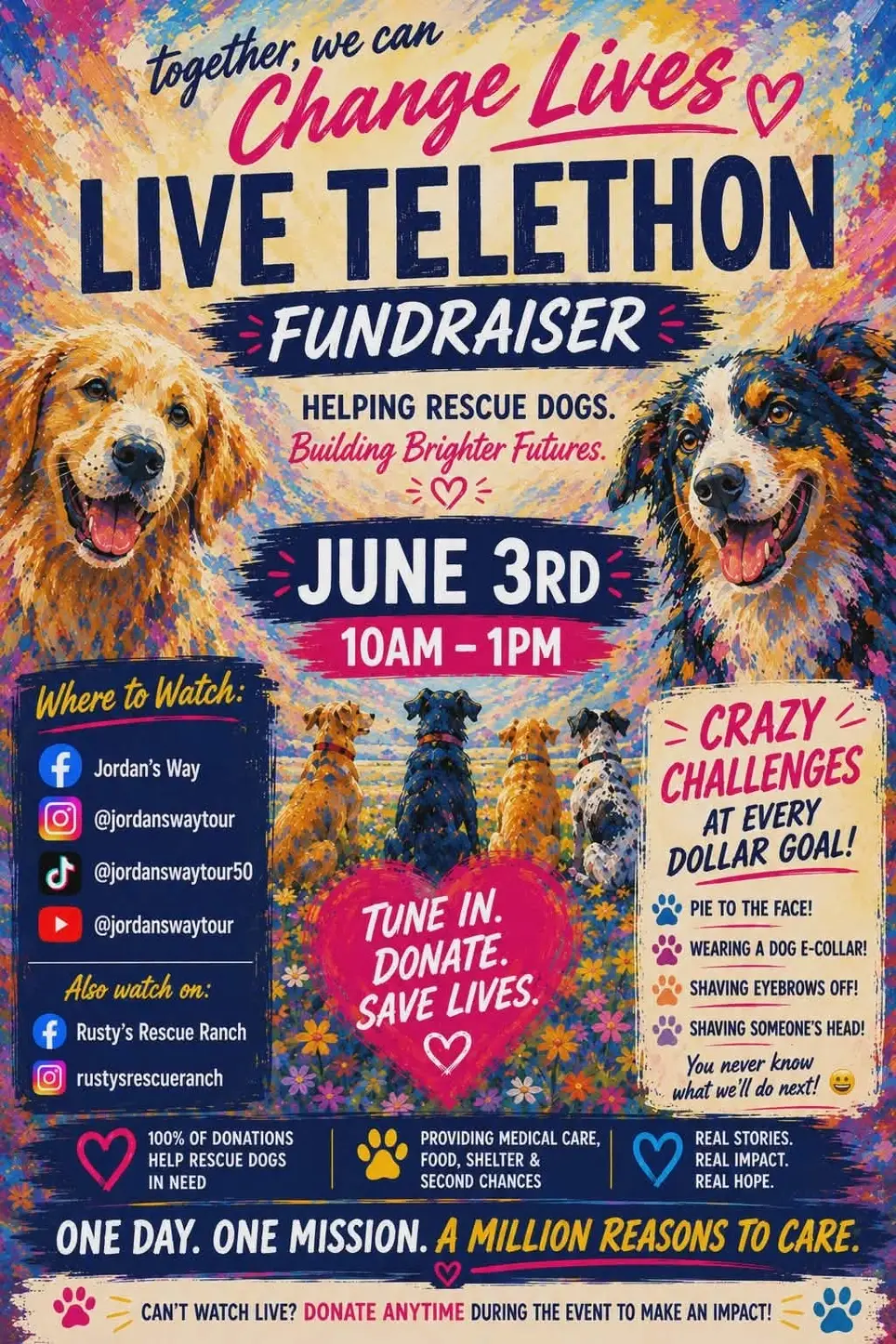 Jordan's Way fundraiser