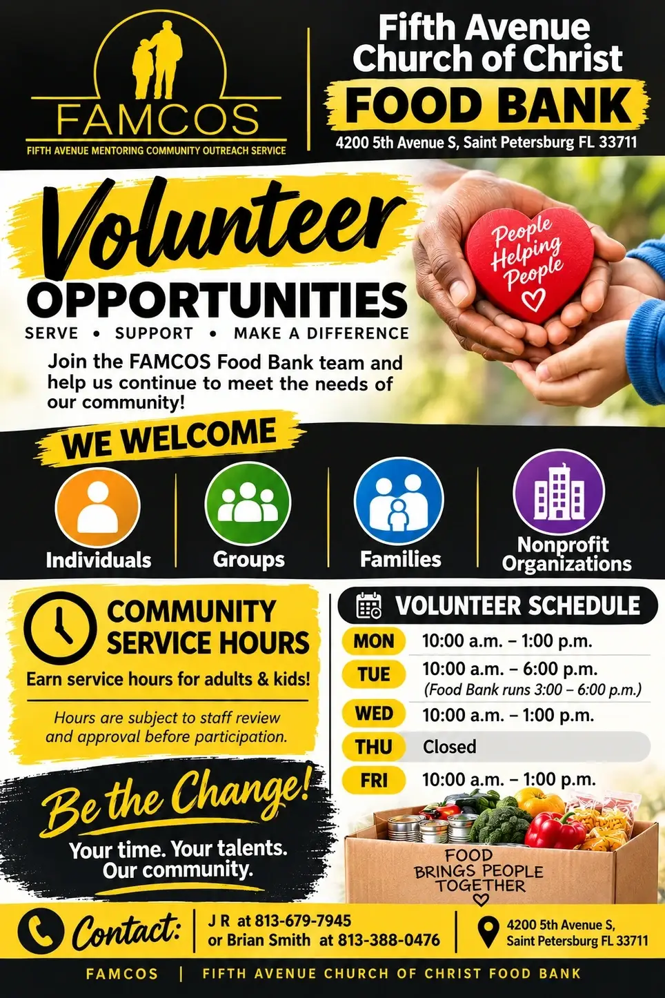 Food Bank Support