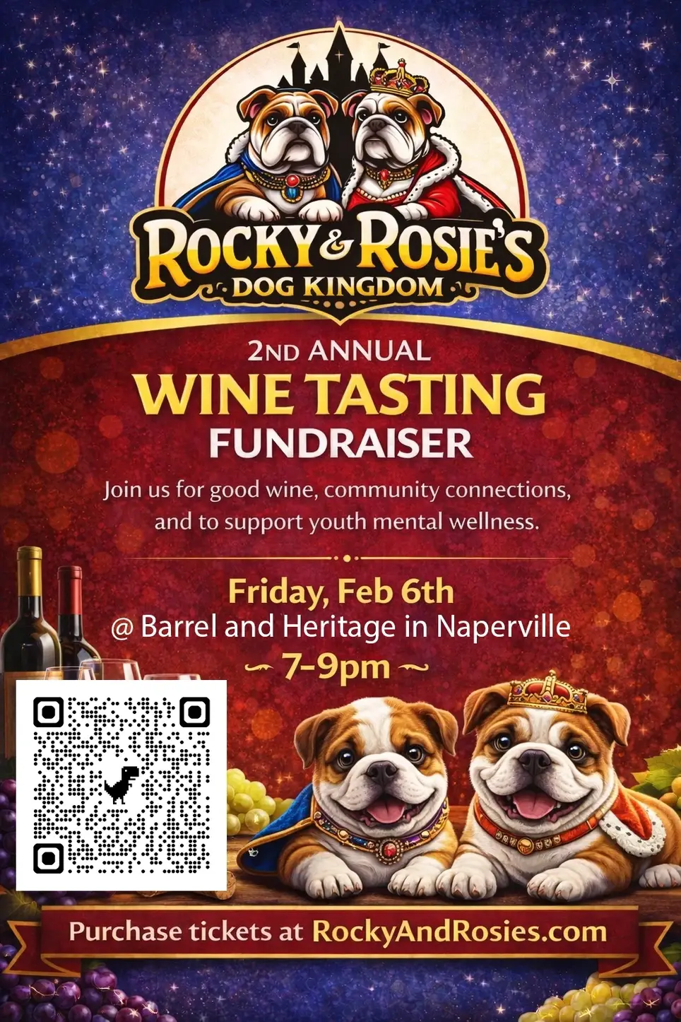 Wine tasting volunteer