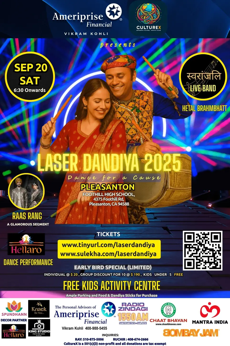 CultureX presents Laser Dandiya 2025