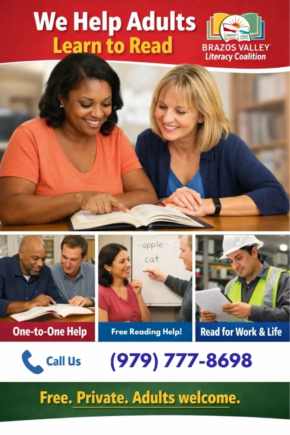 Teach an Adult to Read!