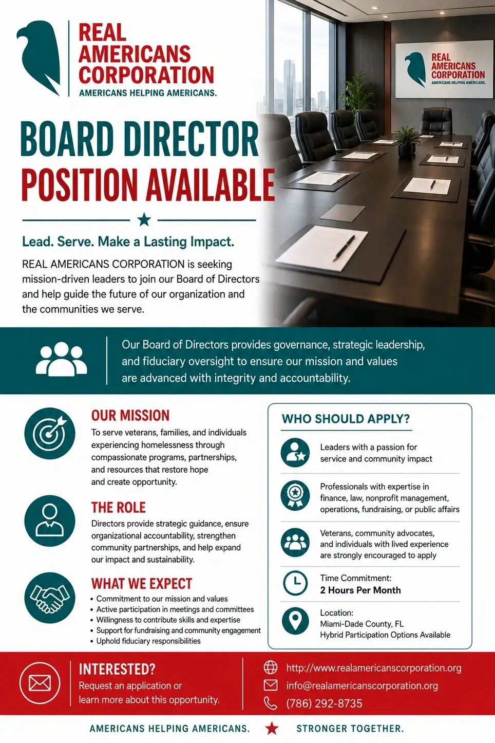 Nonprofit Board Director Candidate