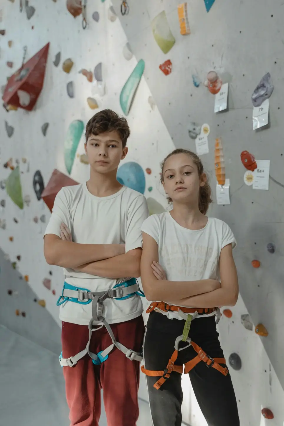 Help youth develop rock climbing skills