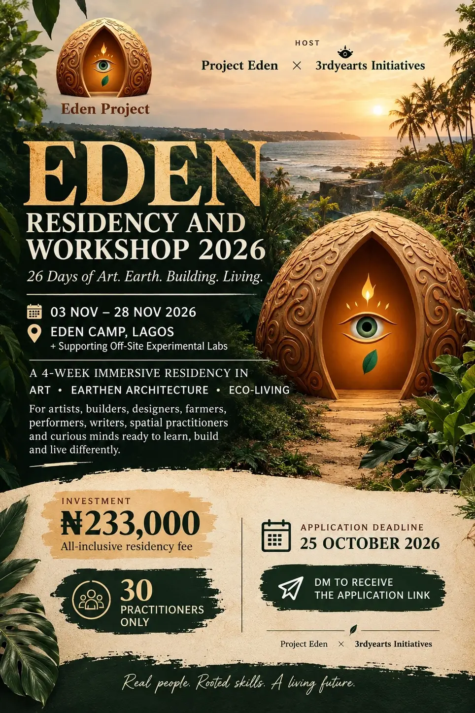 EDEN RESIDENCY & WORKSHOP 2026