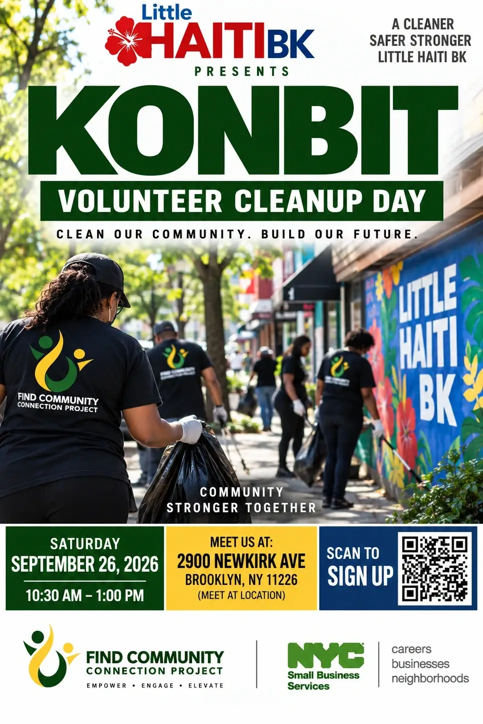 Brooklyn Community Cleanup Day – Volunteers Needed!