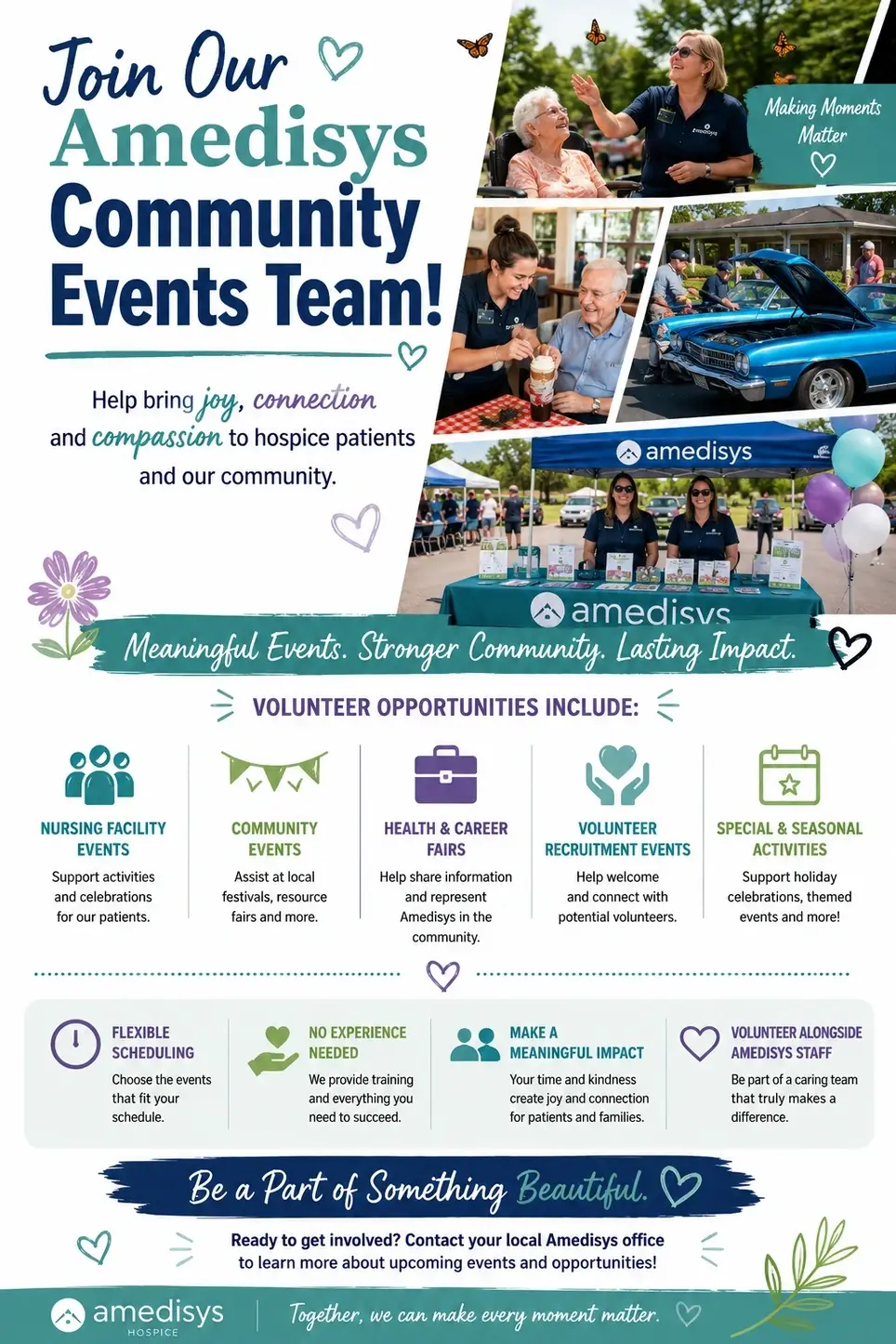 Amedisys Hospice Community Events Volunteer