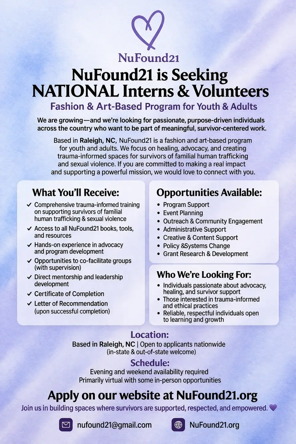 Intern/Volunteer