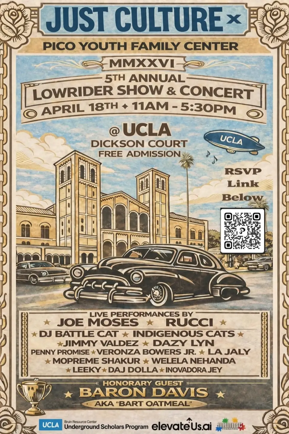 UCLA Just Culture Festival - Volunteers Needed