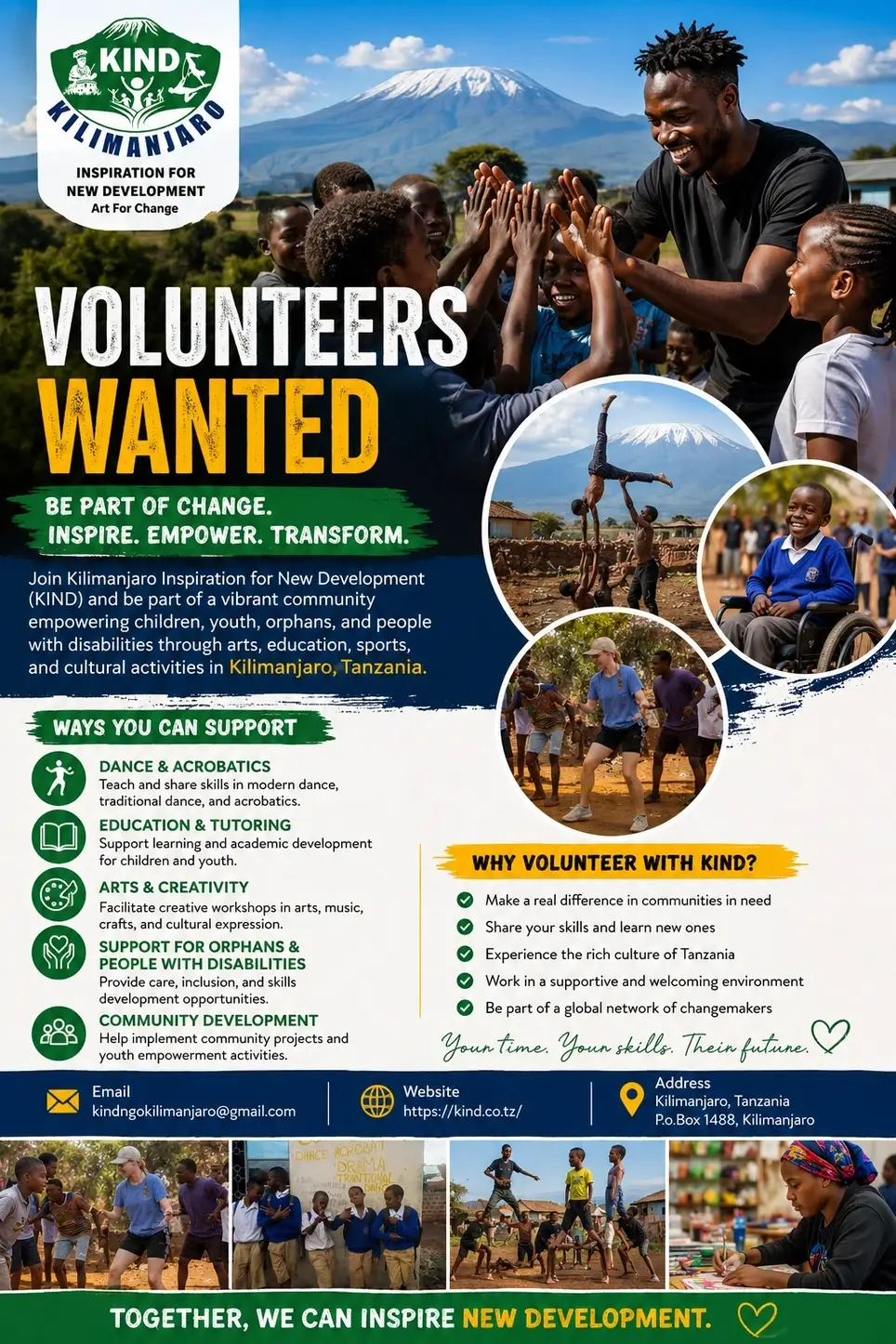 Community Arts & Youth Empowerment Volunteer