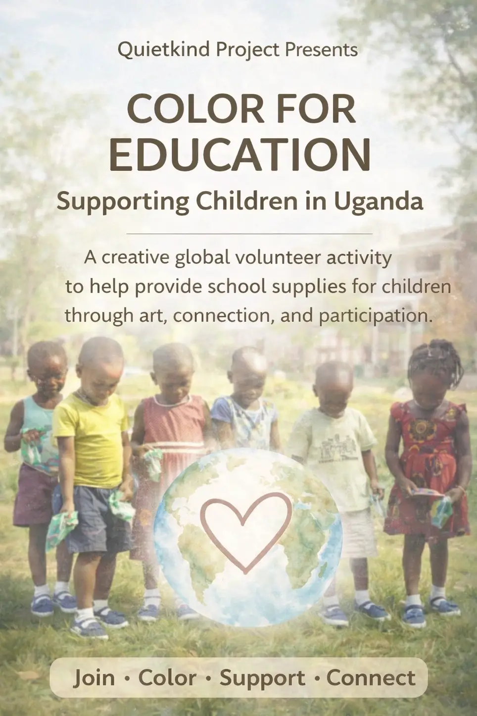 Color to Connect – A Creative Volunteer Activity for Education in Uganda