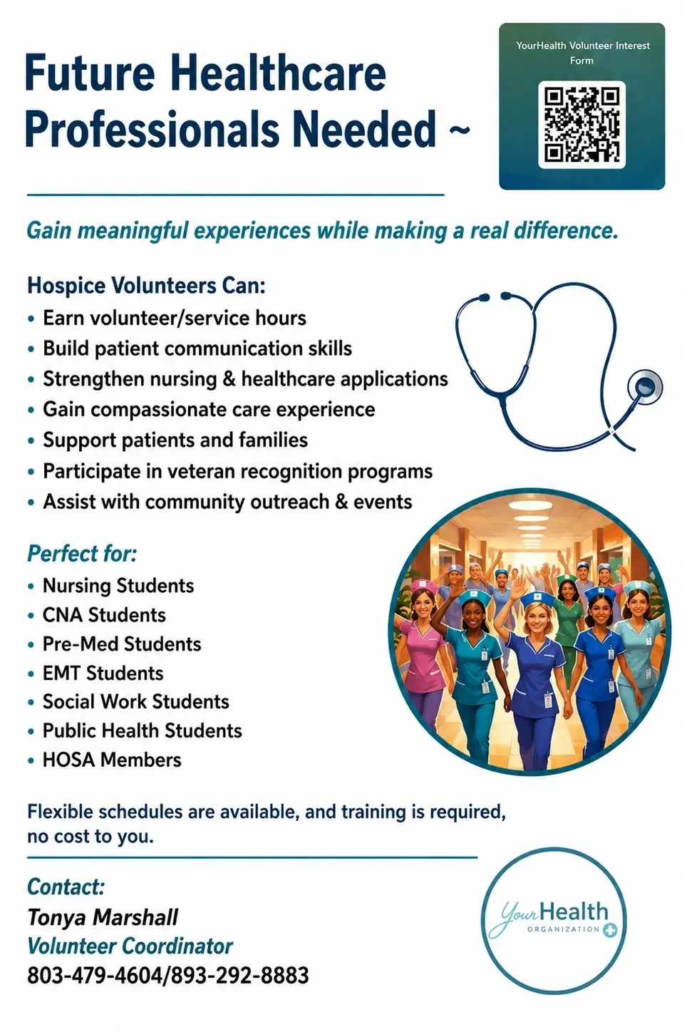 Future Healthcare Professionals Needed