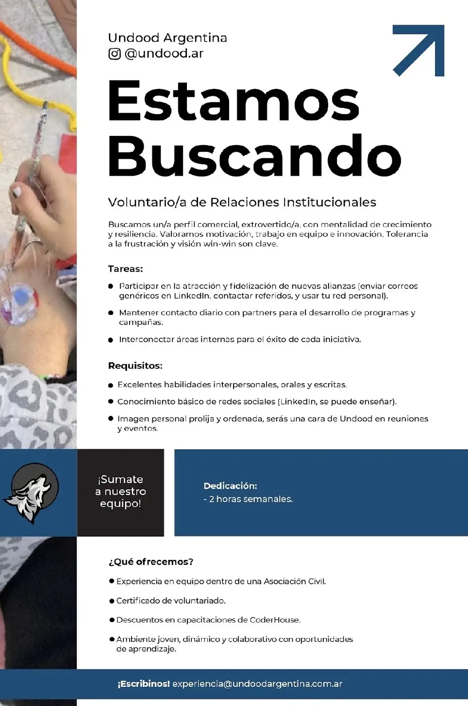 Voluntario/a de Relaciones Institucionales