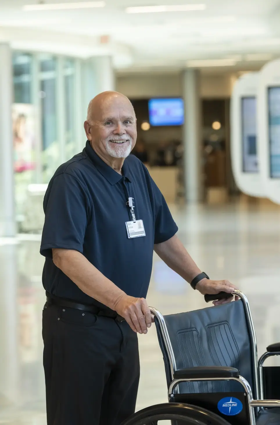 Smiles Wanted at Our Information Desks!