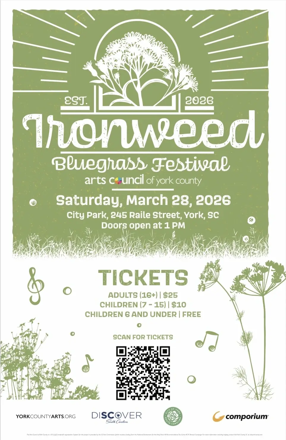 Ironweed Bluegrass Festival Volunteer