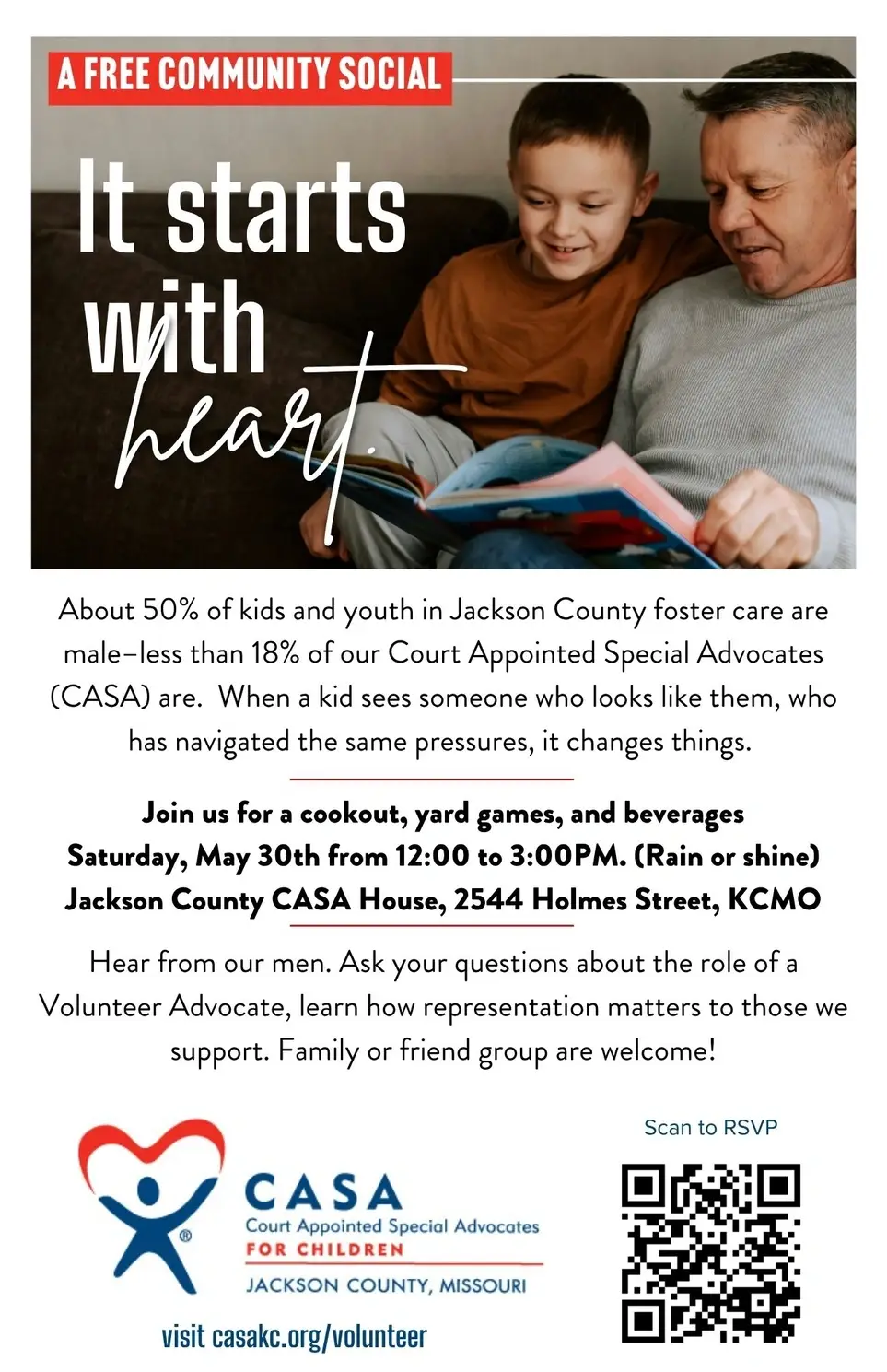 It Starts with Heart: A Free Community Social
