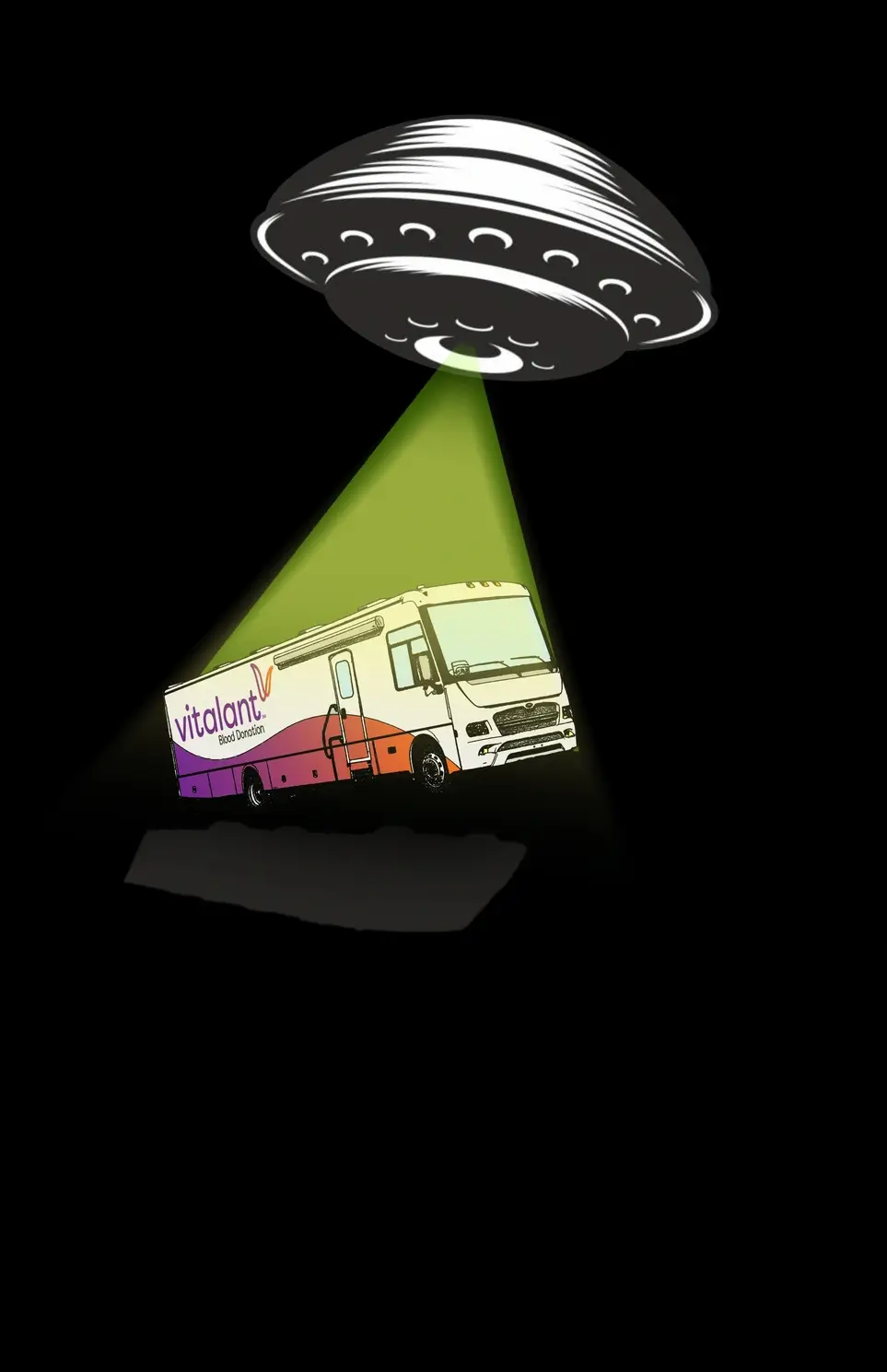 UFO Festival Fan?  Beam yourself over to volunteer at our Alien Fest blood drive!