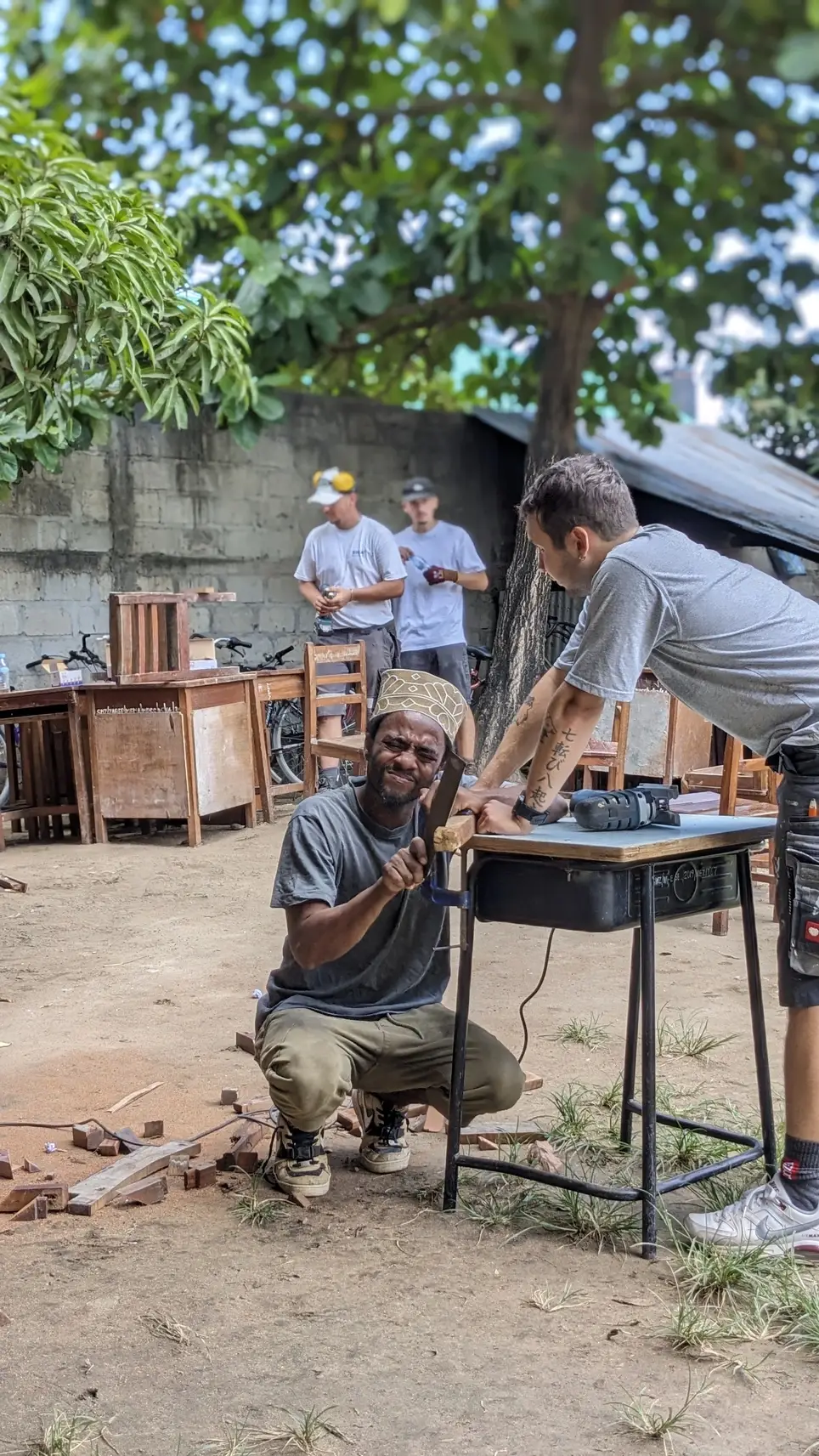 Volunteers needed to support public schools by repairing broken Desks, chairs and painting walls in Zanzibar