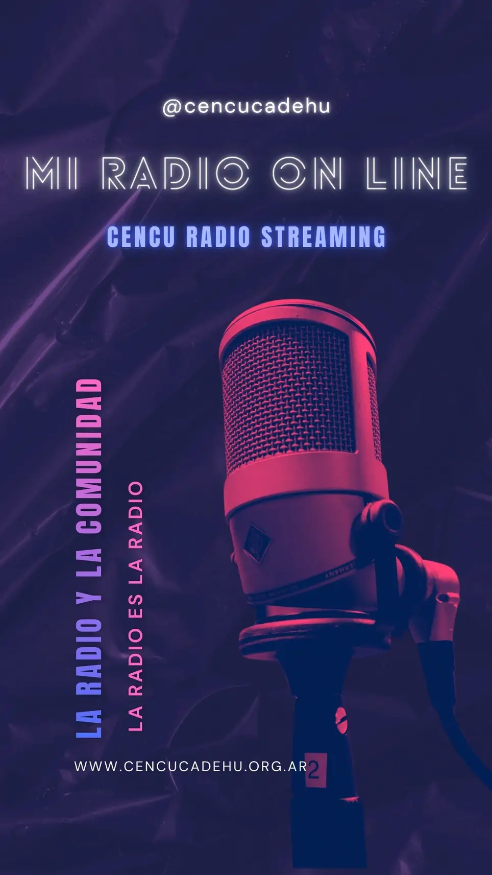 LOCUTORA / LOCUTOR Y CONDUCTOR/A RADIO - FORMAR PARTE DEL EQUIPO - ONG