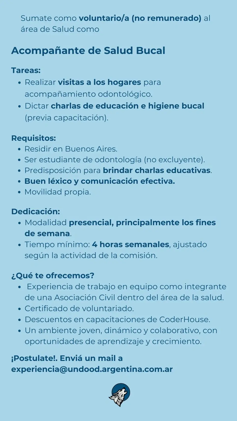 Acompañante de Salud Bucal