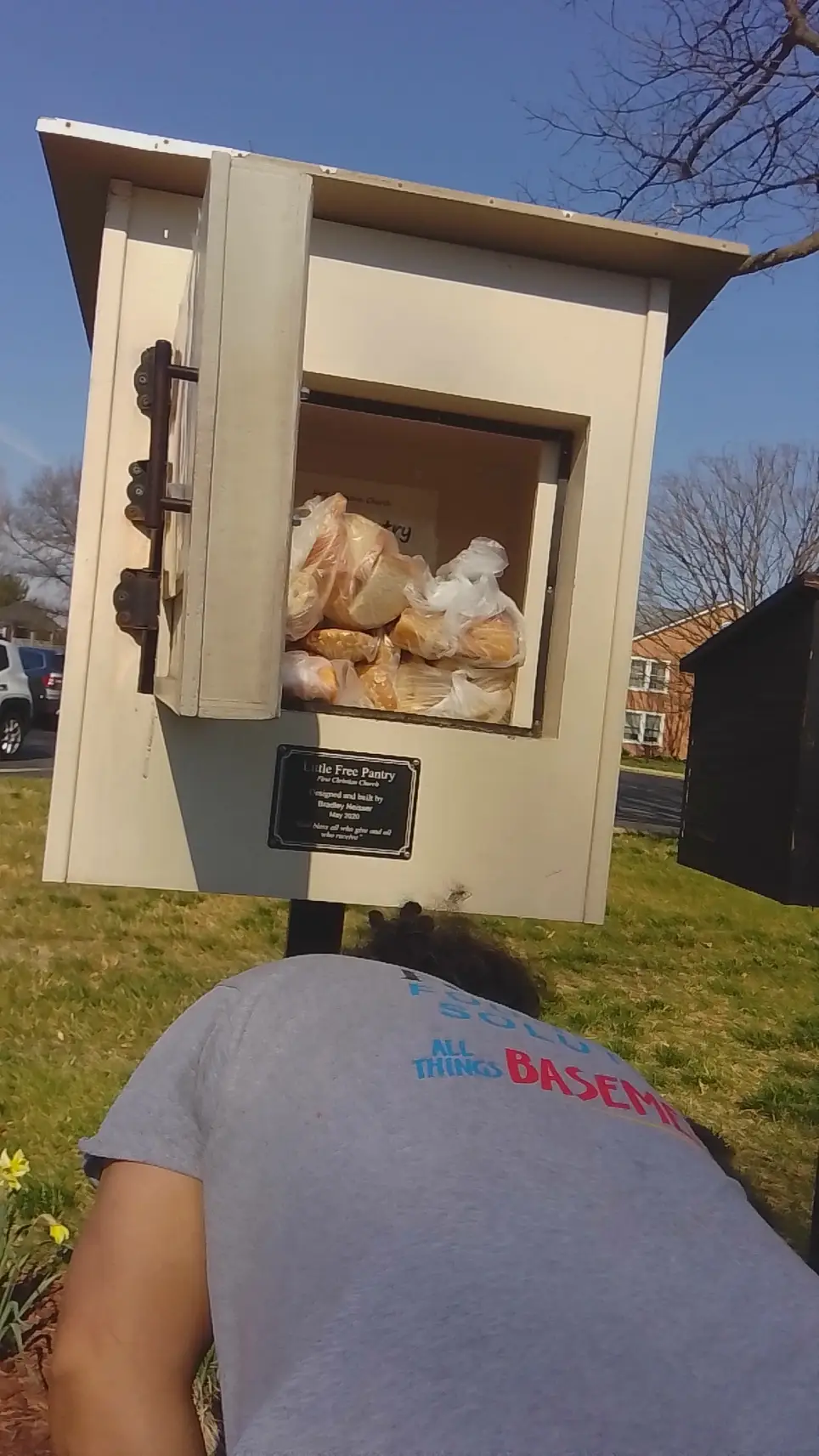 Pick Up Panera in Chambersburg once a week in the evenings right before 9pm or early morning before 9am and drop of to Hagerstown