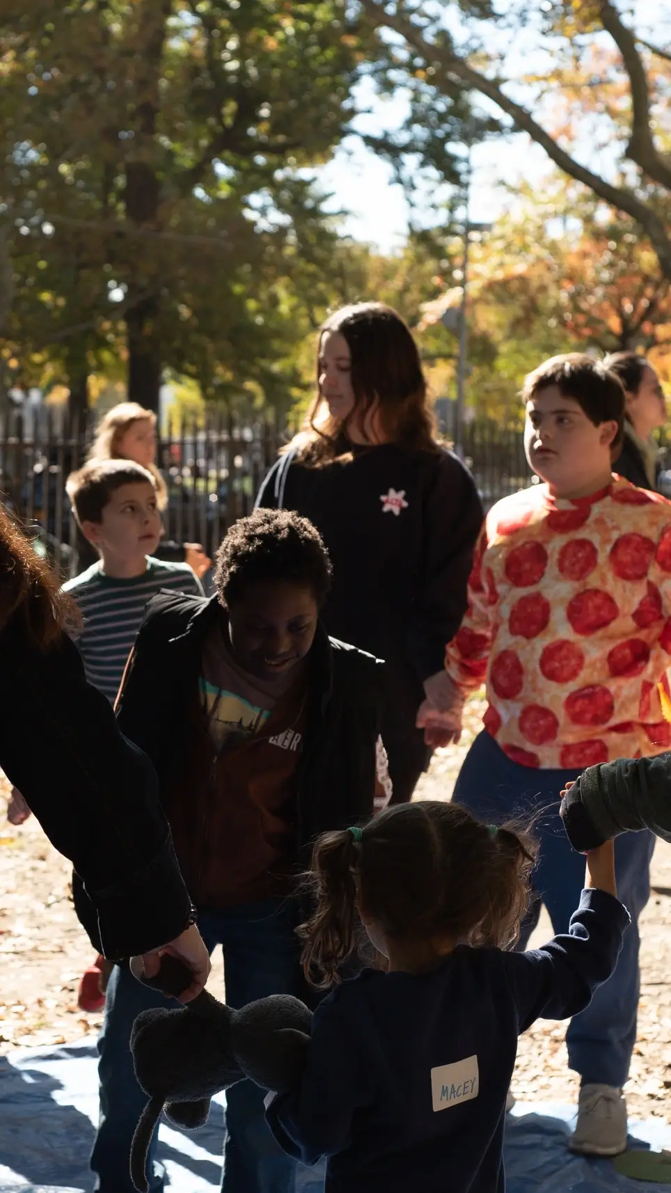 1:1 ASD support during our free enrichment programs Saturdays- experienced