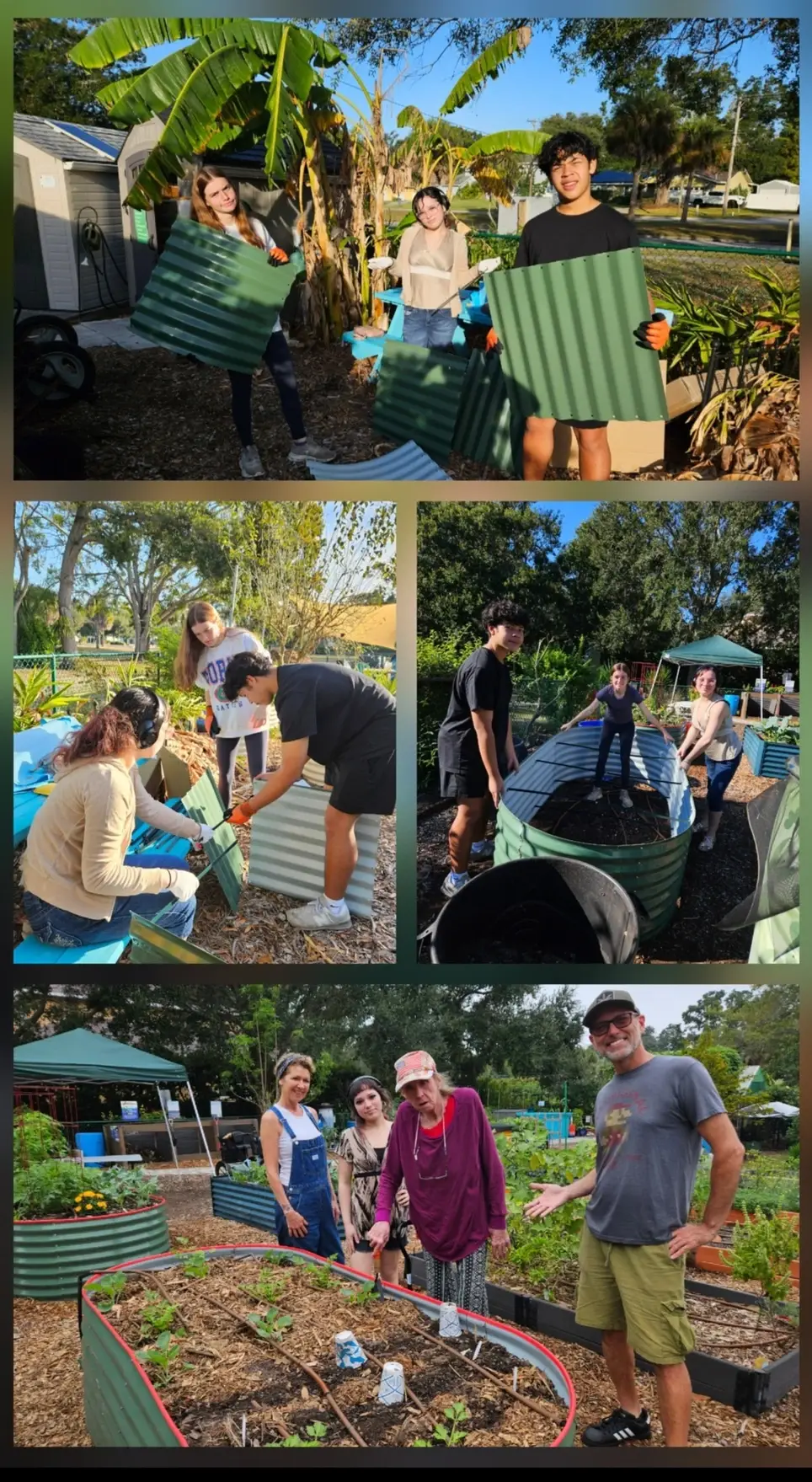 Supervised duties around the garden to include planting, weeding, mulching, building new planting beds, and being out in the fresh air. All skill levels are encouraged.