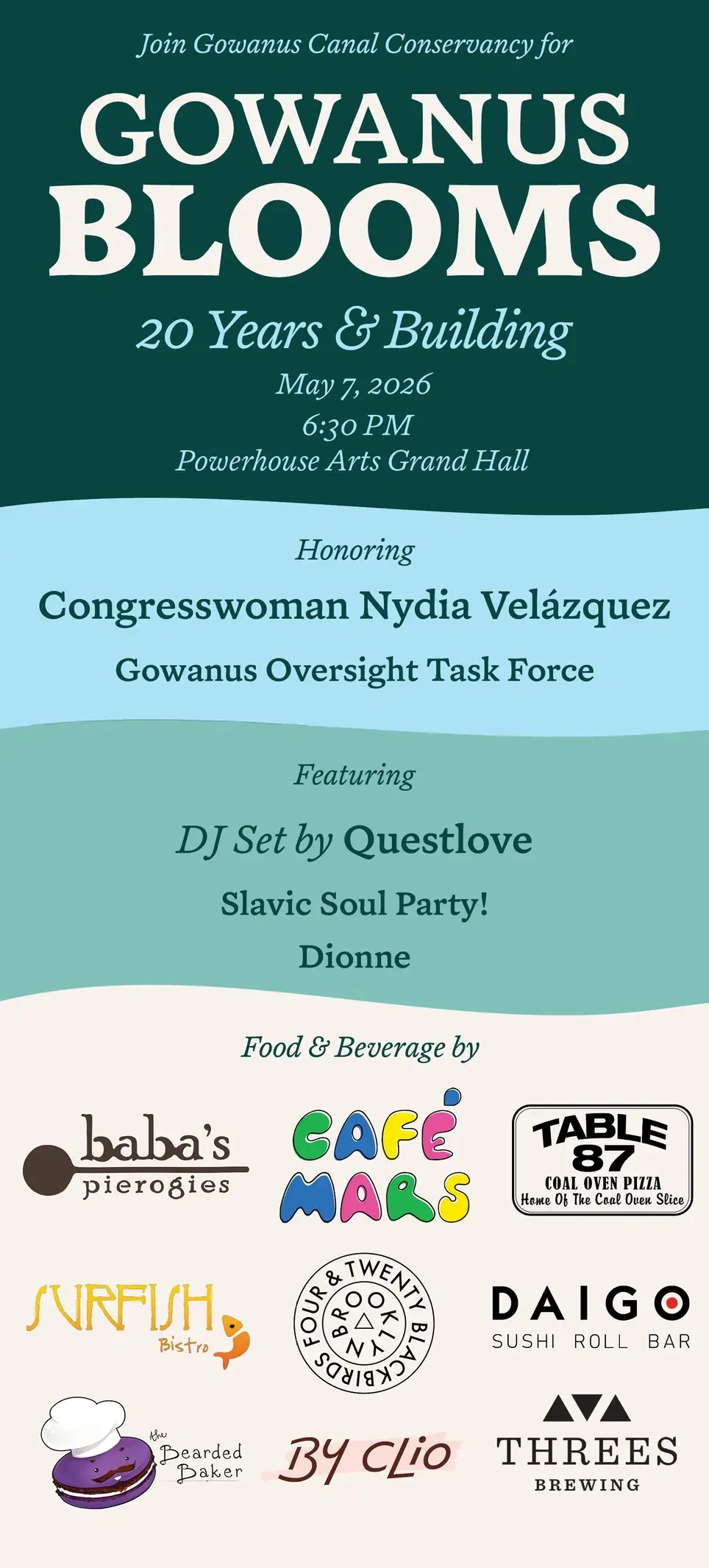 Gowanus Blooms 20th Anniversary Party