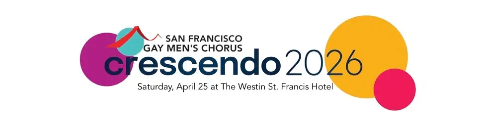 Volunteer at SF Gay Men's Chorus CRESCENDO Fundraising Gala