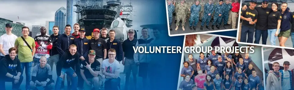 Service Project Host on the USS Midway