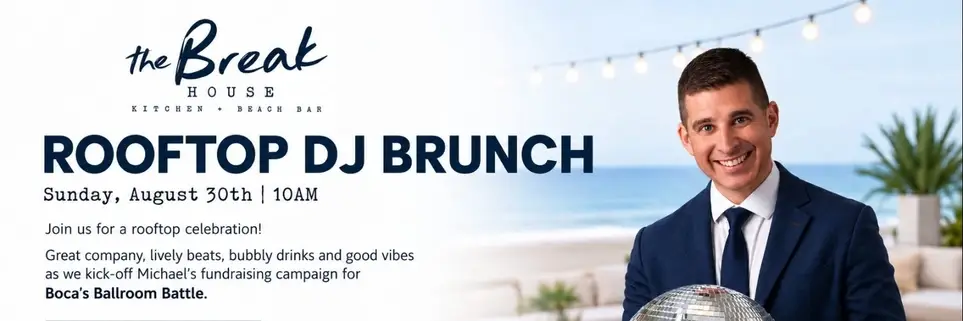 The Break House Rooftoop DJ Brunch