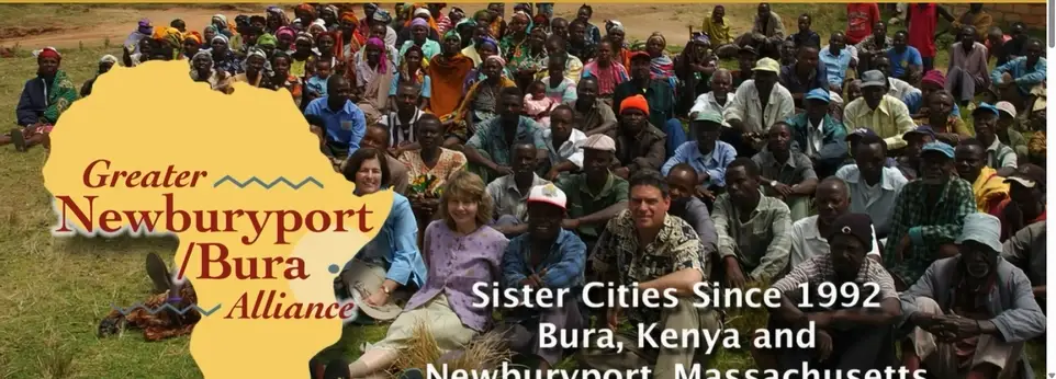 Citizen Diplomat - participate in greater Newburyport's Sister City relationship with Bura, Kenya.