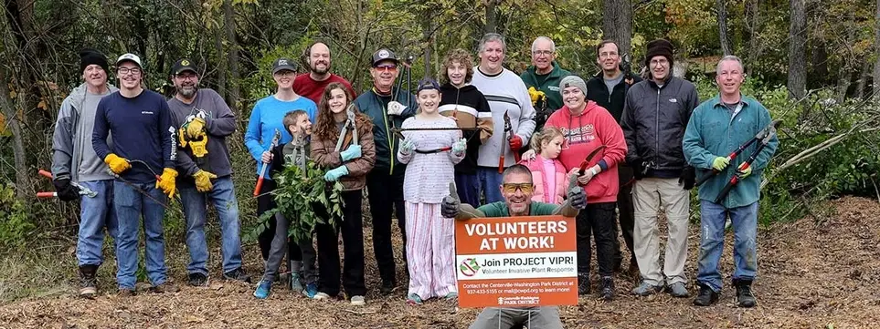 Volunteer Opportunities with the Centerville-Washington Park District!