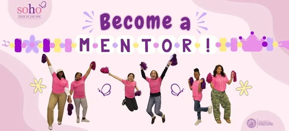 Become a mentor with Space of Her Own (SOHO)!