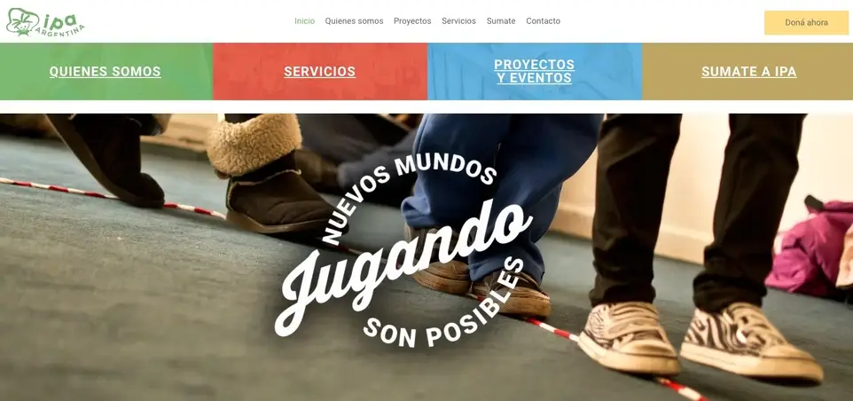Voluntario/a IPA (ONG) en Diseño Web y Redes Sociales