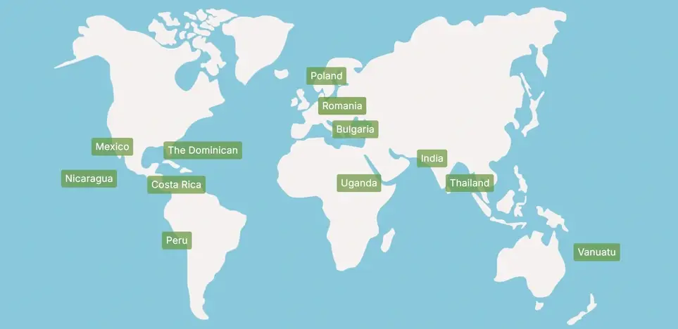 Help children learn English abroad!