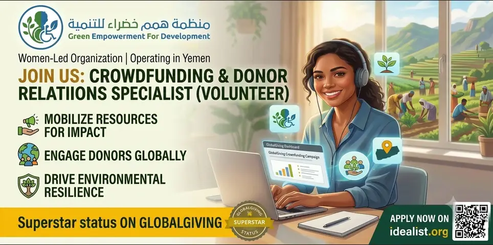 GlobalGiving Crowdfunding Specialist & Donor Relations (Volunteer)