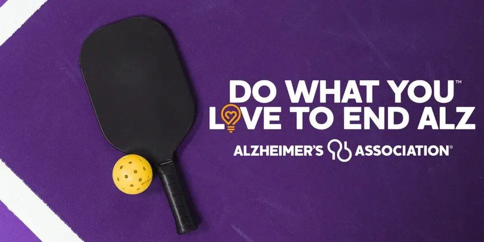 Pickleball Volunteer - “Do What You Love to End ALZ”
