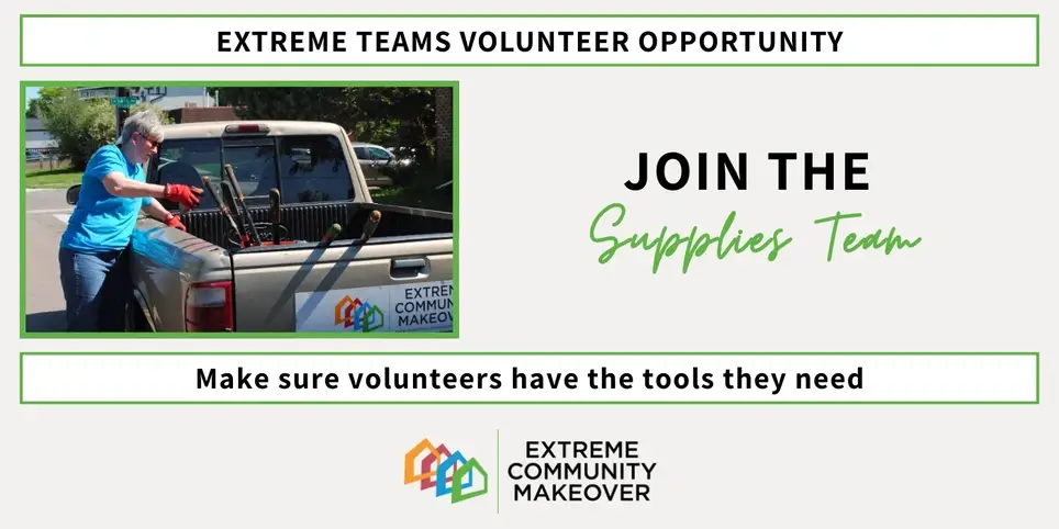 Extreme Teams:  Supplies Team