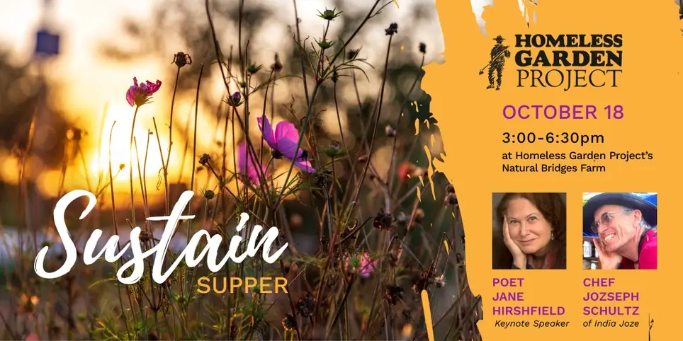 Volunteer at our Fall Sustain Supper!