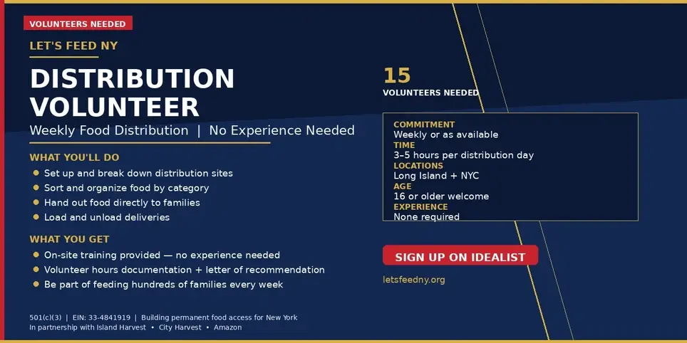 Distribution Volunteer