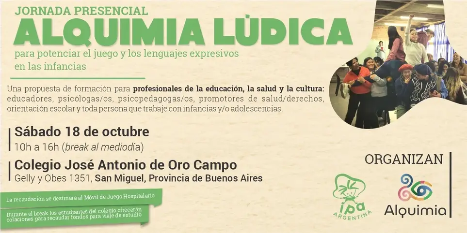 Jornada de Formación IPA: Alquimia Lúdica